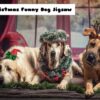 christmas funny dog jigsaw