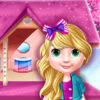 princess doll house decoration